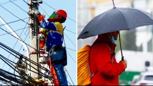Lluvia en Santiago: Más de 30 mil clientes se han visto afectados por cortes de luz en la RM