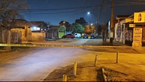 Adolescente de 16 años recibió cinco disparos de un motociclista en Conchalí: Falleció en centro de salud