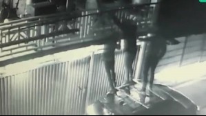 Video capta intento de robo a casa en San Ramón: Treparon por medio de un auto al segundo piso