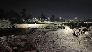 Hombre muere aplastado por árbol en Lo Barnechea: Estaba talando un eucalipto