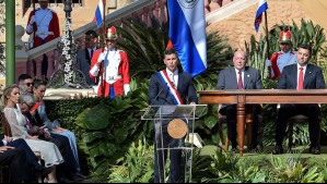 'Celebramos la victoria de la libertad y la democracia': Santiago Peña asume la presidencia de Paraguay