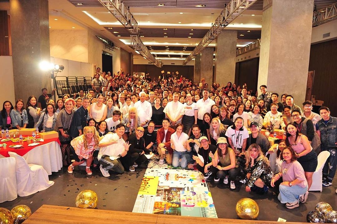 Ben Chan lideró la cena en la que participaron sus trabajadores (Instagram)