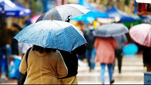 Pronóstico de lluvias en 10 regiones: Esta es la cantidad de agua que podría caer en Santiago y otras ciudades