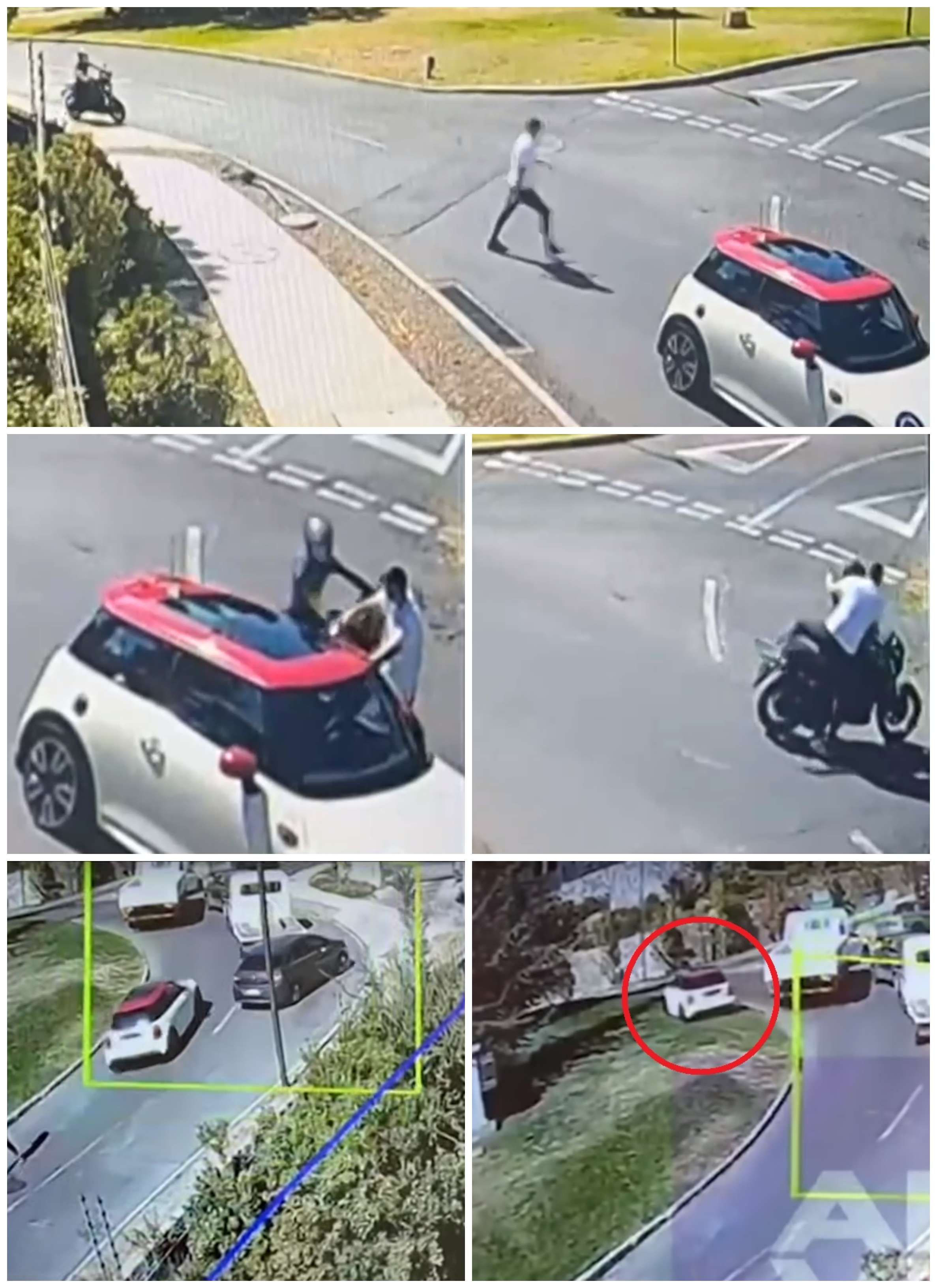 Así fue la secuencia del frustrado robo del reloj a De La Fuente (Archivo)