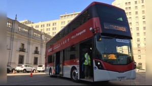 Sistema RED incorporará 10 buses eléctricos de dos pisos: Operarán en diferentes recorridos
