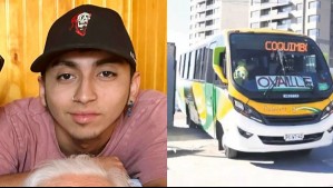 Chofer de bus del que habría caído Tomás Barraza en Ovalle: 'En ese momento no vi nada'