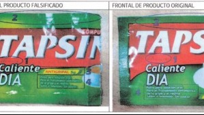'Pone en riesgo la salud': Instituto de Salud Pública alerta por venta de Tapsin en polvo falsificado