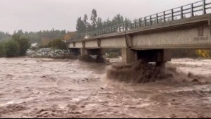 Reportan rupturas de compuertas de Estero Seco en Molina: Autoridades alertan por desborde inminente