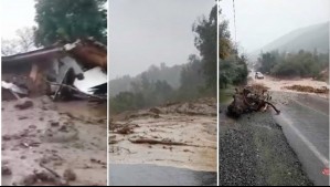 Destructivo aluvión afecta a Upeo: Hay 300 personas aisladas