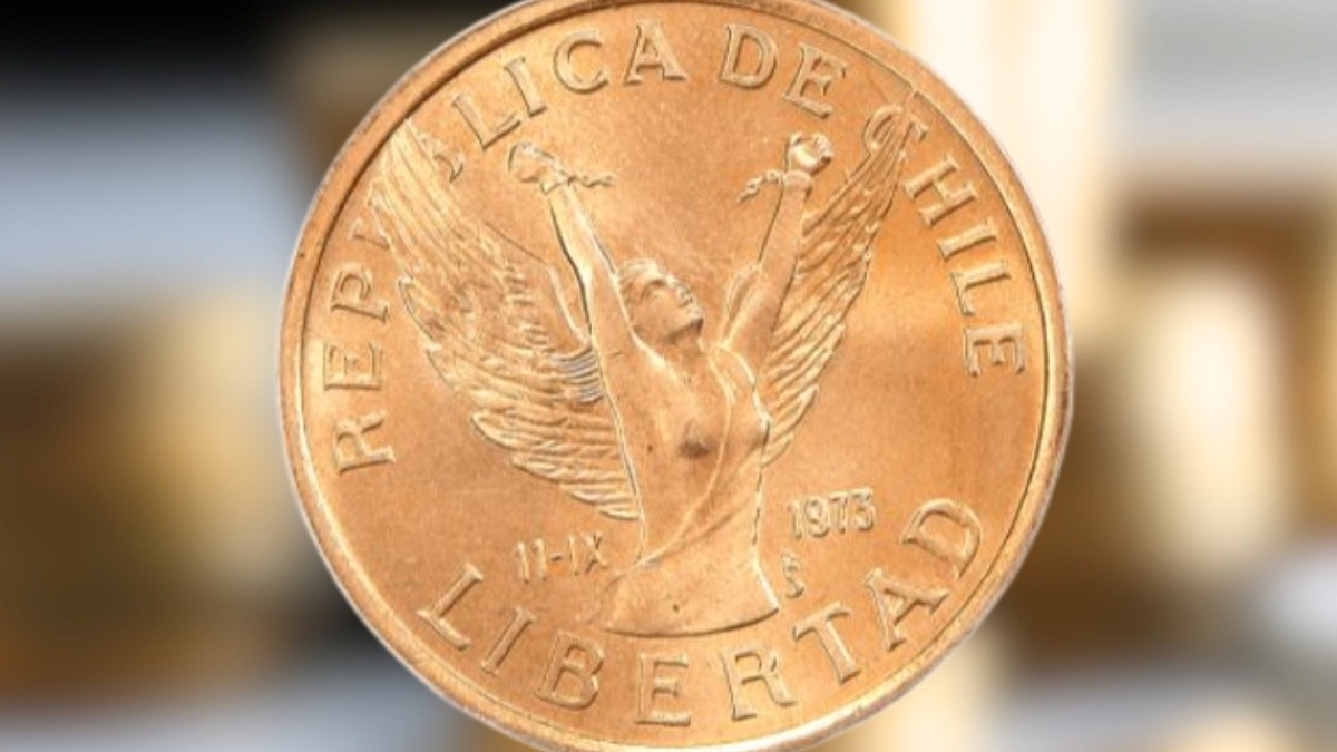 Moneda de 10 pesos con el "ángel de la libertad" ¿A cuánto se puede