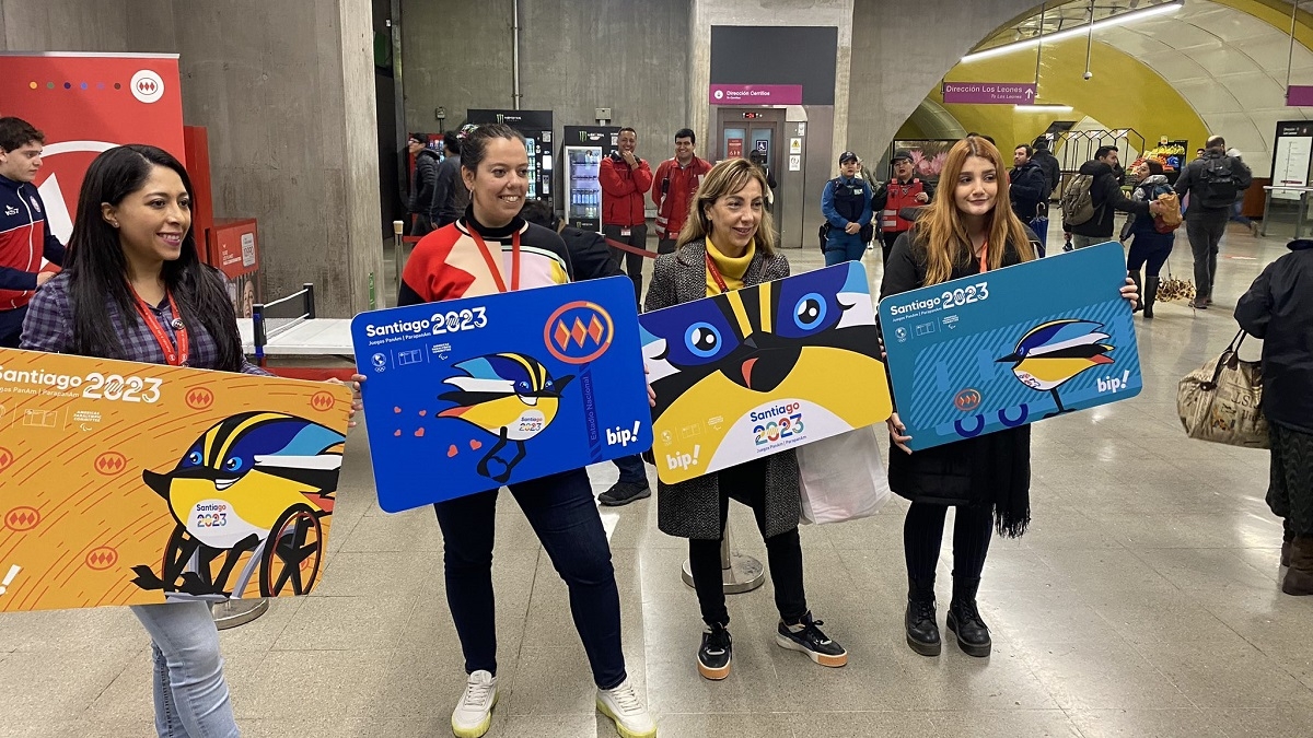 Metro Presenta Nueva Tarjeta Bip Por Juegos Panamericanos Santiago 2023 ¿desde Cuándo Puedo 