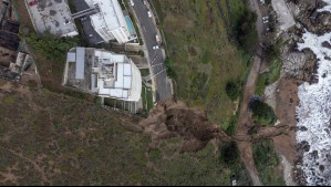 Constructora tras socavón en edificio de Viña del Mar: 'Colapso se produjo por colector de aguas lluvias'