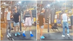 'Te voy a matar': Videos muestran confusa pelea en que rapero termina acuchillado en un gimnasio de Estados Unidos