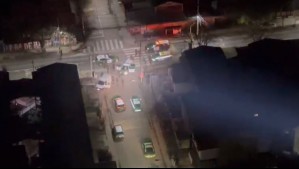 Registro captó persecución policial con vehículos y helicóptero que acabó en balacera: Un sujeto fue detenido