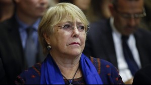 Expresidenta Bachelet lee proclama escrita por exoficiales de la FACH en 1974: Uno de los autores es su padre