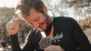 El importante logro deportivo de Benja Vicuña: Completó los 21K del Maratón de Buenos Aires
