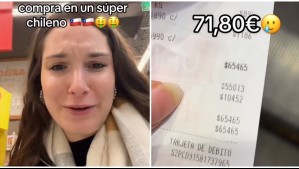 Española en Chile fue al supermercado y se decepcionó con los precios: Gastó más de lo que deseaba