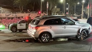 Persecución policial atraviesa desde Independencia a Renca y termina con dos detenidos y una persona lesionada