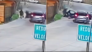 Video muestra violento asalto a mujer en La Florida: Delincuentes la tiraron al suelo para robarle la mercadería