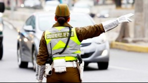 Dos lesionados deja accidente que involucró a cinco vehículos en Costanera Norte a la altura de Lo Curro