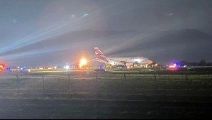 Aviso de bomba en Aeropuerto de Santiago en avión proveniente de Ecuador: Descartan artefacto explosivo