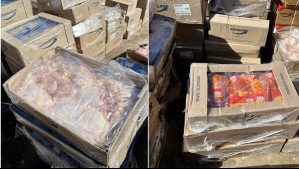 Detienen a catorce personas por robo de camión de carne: Los descubrieron con más de cuatro toneladas del producto