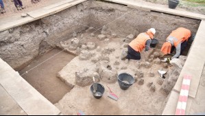 Metro de Santiago descubre restos arqueológicos en construcción de Línea 7: Tendrían hasta 11 mil años de antigüedad