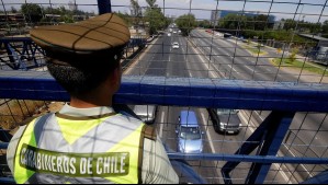 Homicidio en Camino Melipilla con Vespucio: Ciclista perdió la vida tras ser asaltado y apuñalado en pasarela