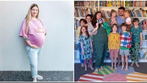 '¡Llegará en febrero del 2024!': Australiana espera el nacimiento de su décimo hijo en tan solo 7 años