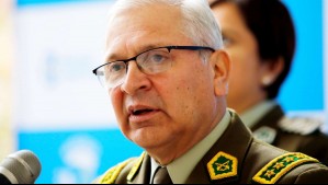 General Yáñez por muerte de carabineros en operativo: 'Es terrible, no sé cuántas veces más tenemos que detenerlos'