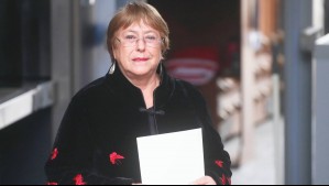 Bachelet asegura que ambiente político está 'tóxico' y espera 'que nadie se reste' del 'Acuerdo de Santiago'