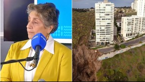 Ministra López por socavón en Viña del Mar: 'Creo que no deberíamos seguir construyendo sobre sistemas dunares'