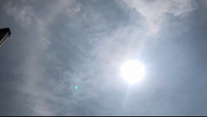Video capta impresionante halo solar en México