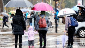 Lluvia en Santiago para este miércoles: ¿En qué momento del día comenzarán a declinar las precipitaciones?