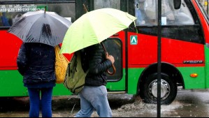 Lluvia para este jueves: Revisa las zonas del país en que caerían precipitaciones