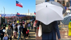 'Las empanadas habrá que hacerlas bajo techo': El pronóstico de lluvias para estas Fiestas Patrias en Santiago