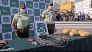 Detienen a hombre que sustraía cables de cobre en Iquique: Robo fue avaluado en un millón y medio de pesos
