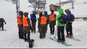 Lleva más de un día desaparecido: Sigue la búsqueda de joven extraviado en centro de ski La Parva