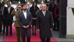 Presidentes que participarán en actos conmemorativos comienzan a ser recibidos en La Moneda: El primero es López Obrador