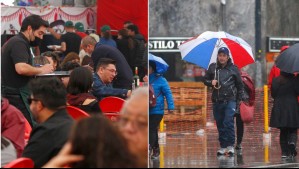 Fiestas Patrias en Santiago: Conoce cuándo y en qué zonas podría llover durante este fin de semana largo