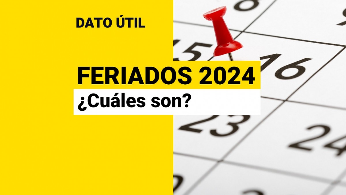 Estos son todos los feriados del 2024 Fiestas Patrias se extenderán