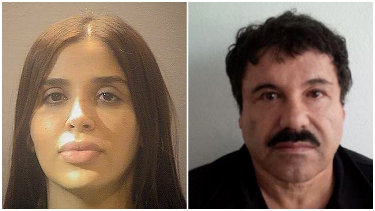 Emma Coronel y Joaquín