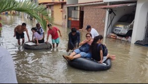 El otro flanco del presidente de RN: Casas construidas por Galilea S.A. en Perú también se inundaron