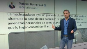 Rodrigo Sepúlveda por denuncia de Gabriel Boric: 'Amenazar de muerte al Presidente cruza un límite'
