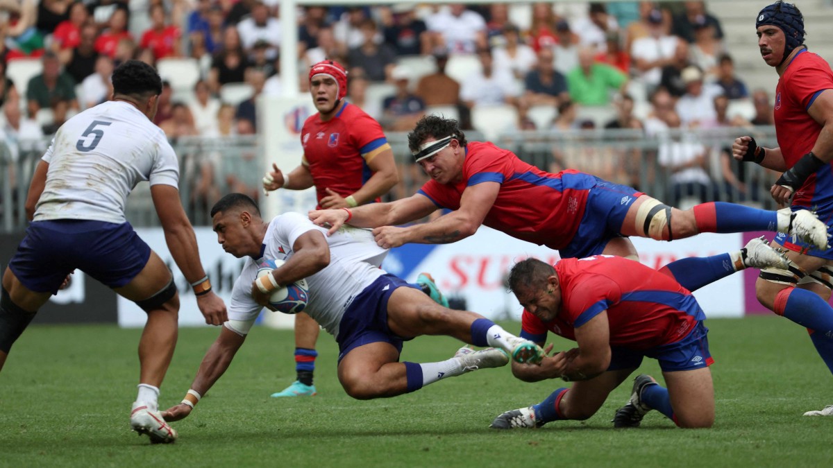 Chile pierde luchando con Samoa en su segundo partido del Mundial de Rugby