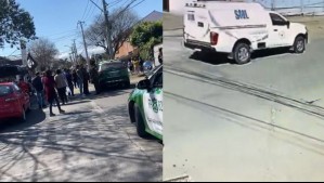 Funcionario de Servicio Médico Legal ayuda a detener a dos personas que habían hecho una encerrona en Quinta Normal