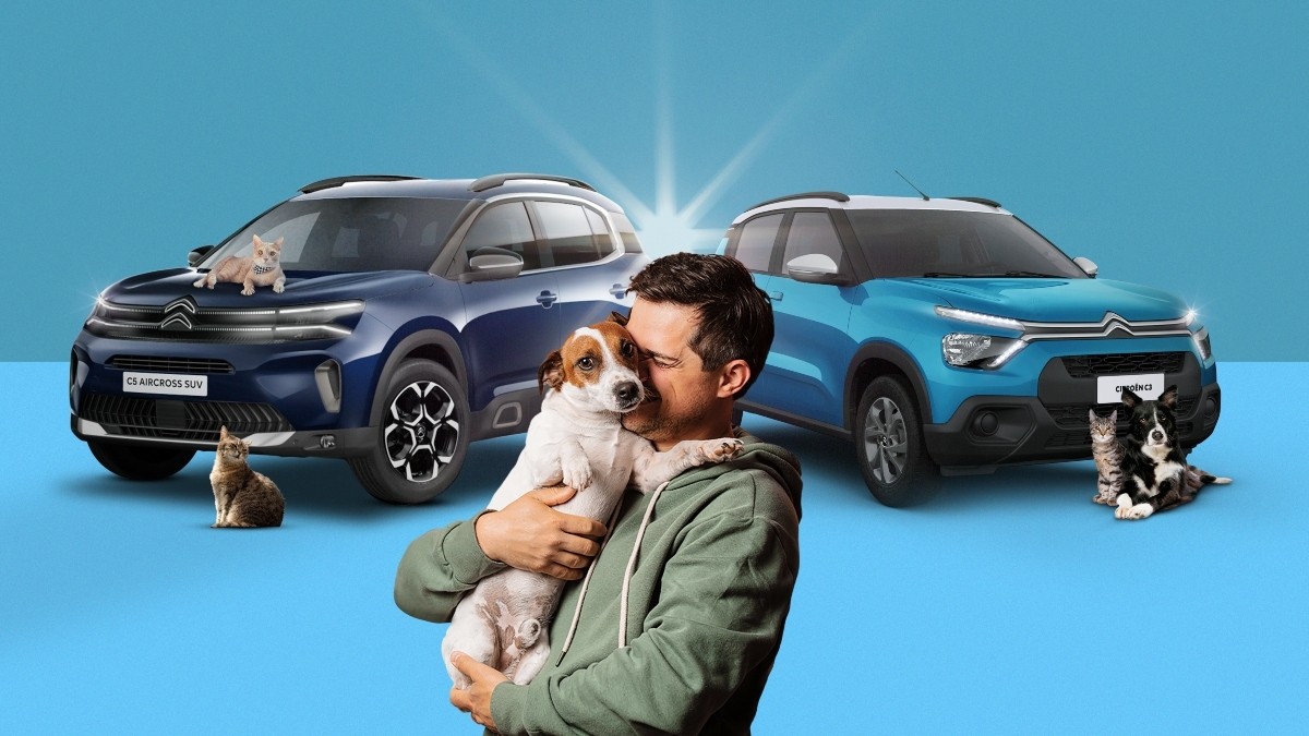 'Pets ride': Citroën lanza servicio de test drive que permite mascotas a bordo