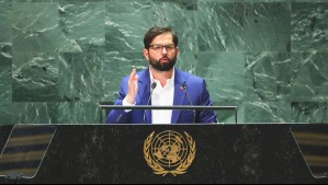 Boric denuncia en la ONU 'la persecución que vive todo quien piensa distinto del régimen dictatorial' en Nicaragua