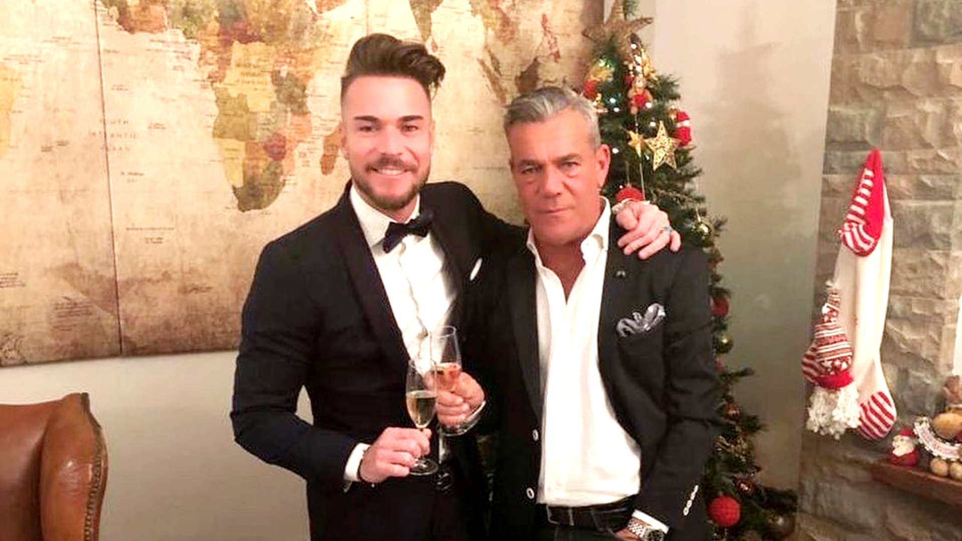 Tony Spina y su padre Antonio