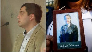 'Yo no la maté': Principal imputado en caso Valeria Vivanco niega haber dado muerte a la subinspectora